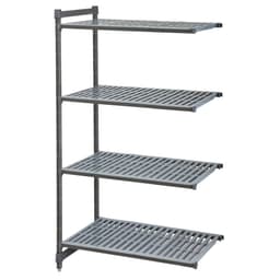 CAMBRO | Camshelving® - Basics Plus Anbauregal - 1023mm - mit geschlitzten Regalböden