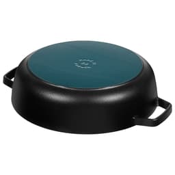 STAUB | BRAISERS - Bräter mit Chistera Drop-Structure - 280mm - Gusseisen - Schwarz