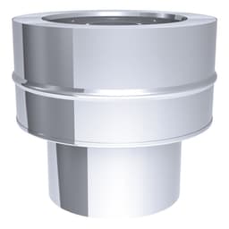 Übergangsrohr - Einwandig auf Doppelwandig - Ø 250 mm