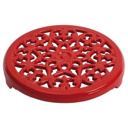 STAUB | SERVING - Topfuntersetzer Lilie - 230mm - Gusseisen - Kirsch-Rot