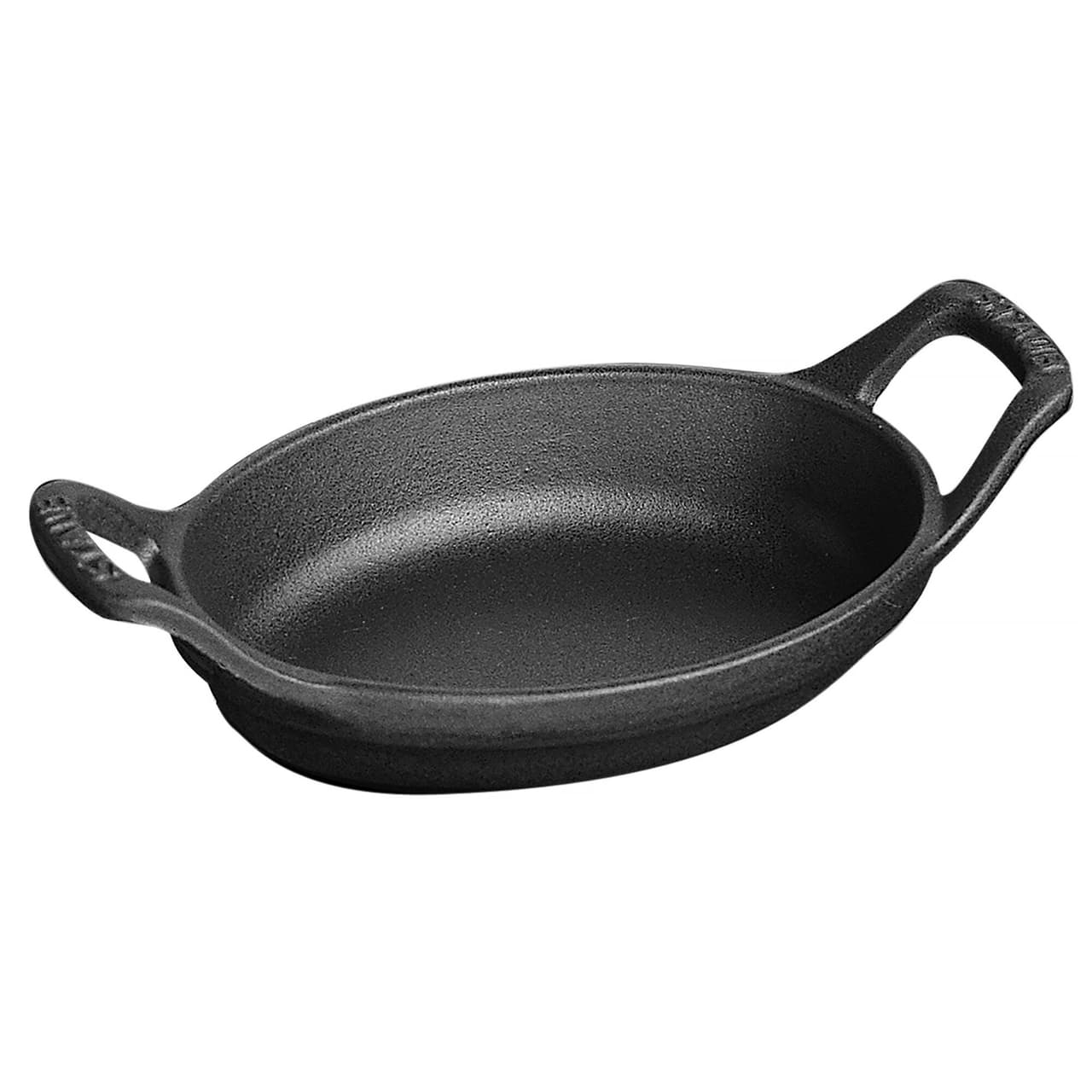 STAUB | SPECIALITIES - Ofenform - oval - 150mm - Gusseisen - Schwarz