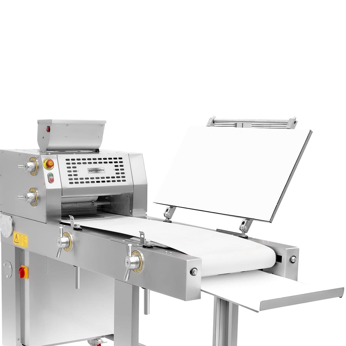 Bäckerei-Teigausrollmaschine - für Pizza- & Brotteig - 550 Watt - bis zu 2400 Stk/h