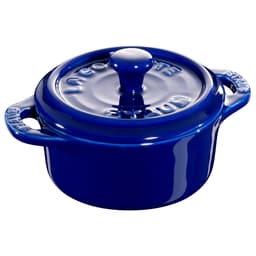 STAUB | CERAMIQUE - Mini Cocotte - Ø 100mm - rund - Keramik - Dunkelblau