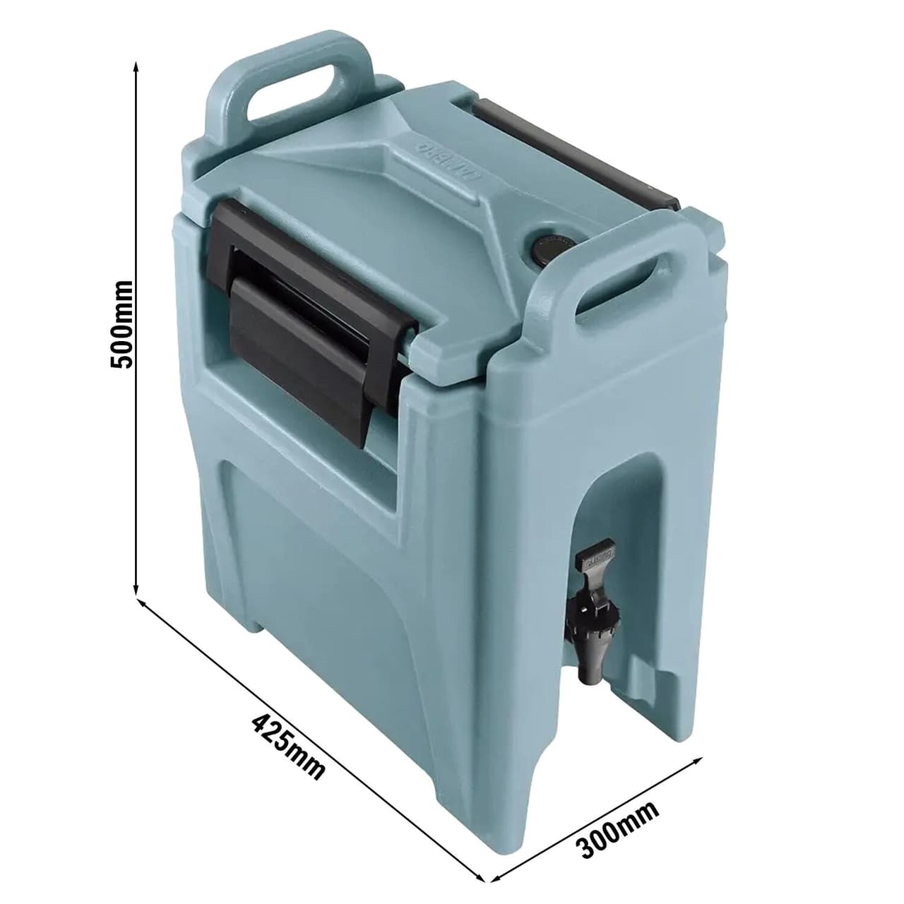 CAMBRO | ULTRA CAMTAINERS® - isolierter Gertränkebehälter - 10,4 Liter - Schieferblau