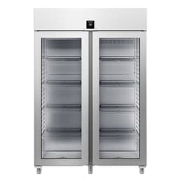 LIEBHERR | Kühlschrank Edelstahl PERFECTION - 1096 Liter - GN 2/1 - Innen Edelstahl - mit 2 Glastüren & WiFi