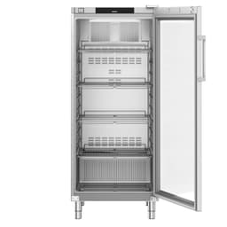 LIEBHERR | Kühlschrank Edelstahl PERFECTION - 418 Liter - GN 2/1 - Innen Kunststoff - mit 1 Glastür