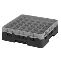 CAMBRO | CAMRACK® - Gläserspülkorb 1/1 - 36 Fächer - mit 1 Extender - 500x500mm - Schwarz