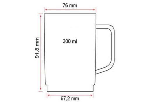 (50 Stück) Polycarbonat Tee-/Kaffeetasse, clear - 250 ml