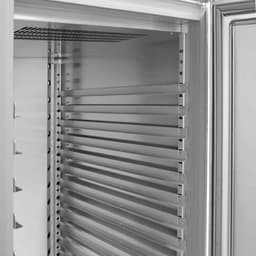 Bäckerei-Kühlschrank Edelstahl PREMIUM PLUS - EN 60x40 - 560 Liter - mit 1 Tür