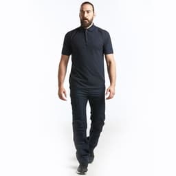 Herren Poloshirt - Schwarz - Größe: L