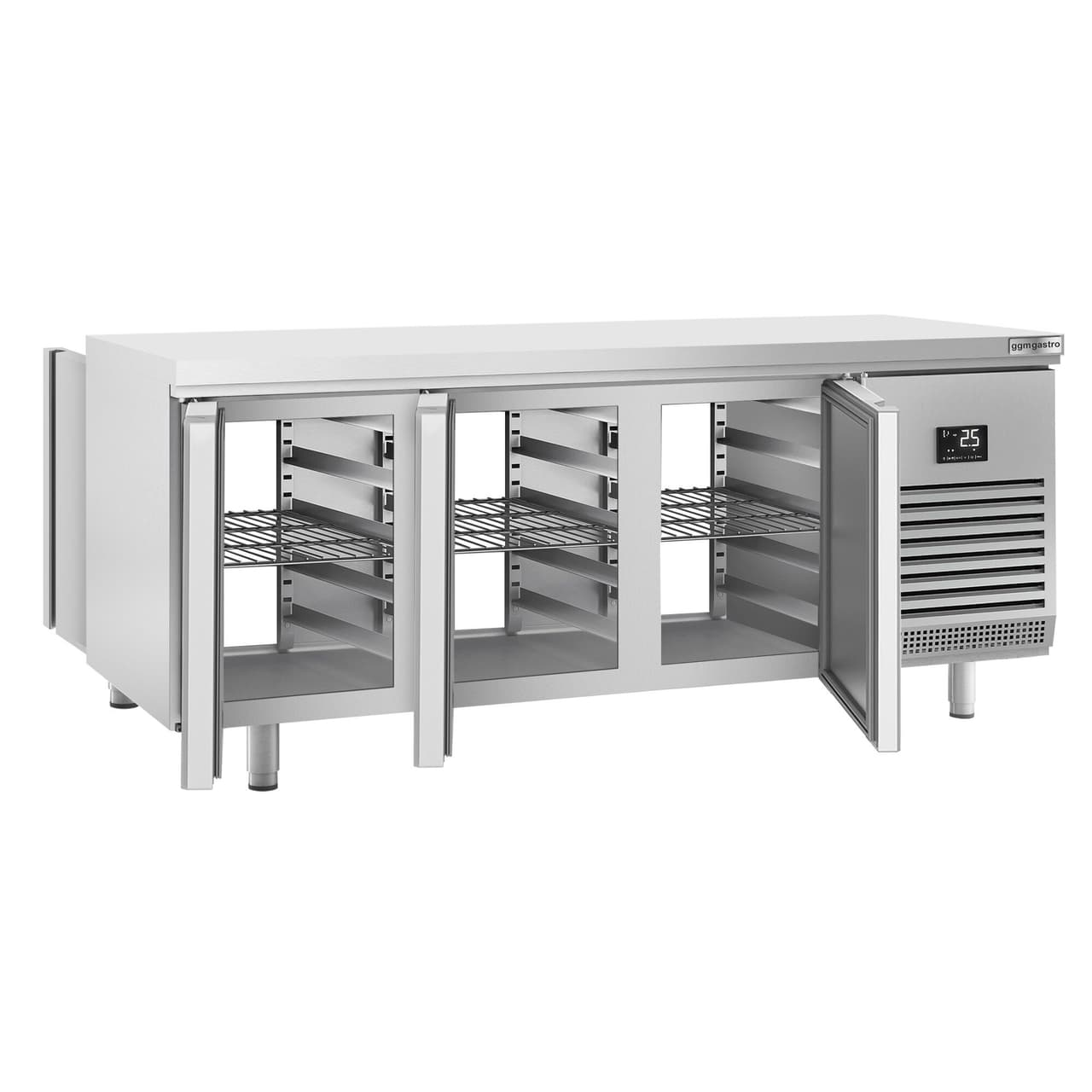 Bäckereikühltisch Premium PLUS - 2185x800mm - mit Durchreiche