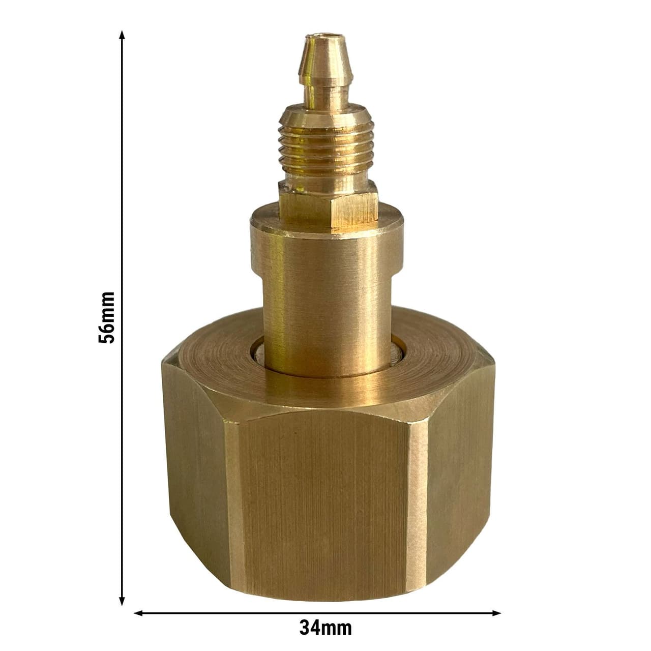 Adapter für Stickstoff-Flaschen - passend für Weinspender WDA