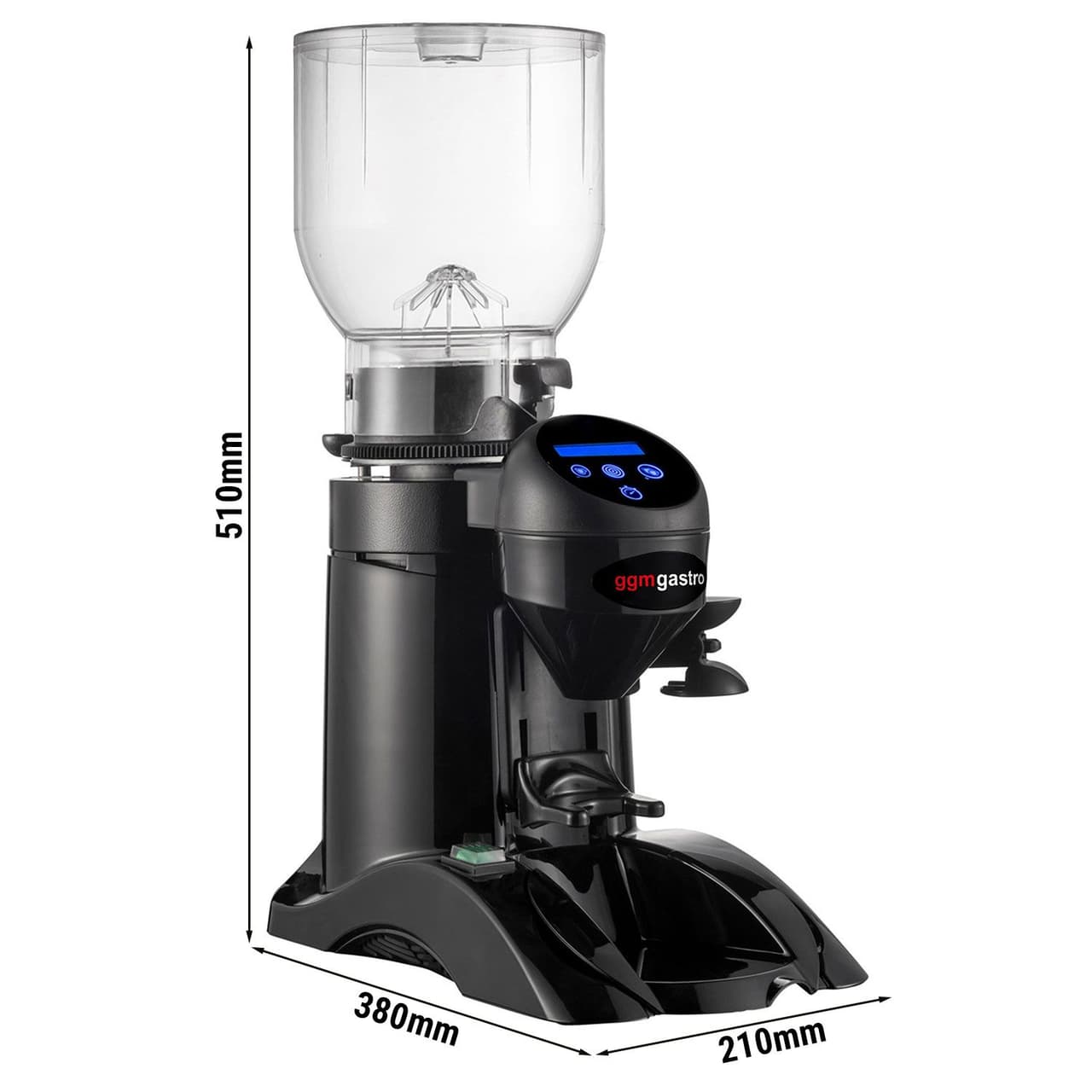 Kaffeemühle - Schwarz - 2kg - 356 Watt - 63dB