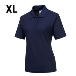 Damen Poloshirt - Marine - Größe: XL