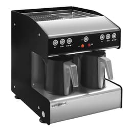 Türkische Kaffee- & Mokka Maschine DUO - 1,3kW - Schwarz / Chrom