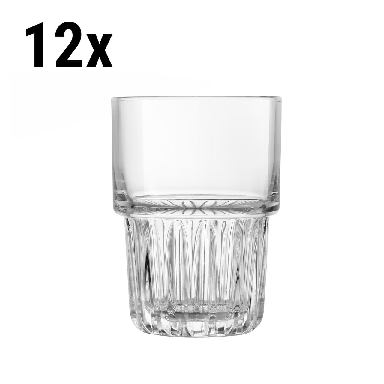 (12 Stück) Longdrinkglas - EVEREST - 355 ml - Transparent