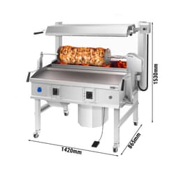 Cag Kebab Maschine - 14kW - horizontal - Standgerät