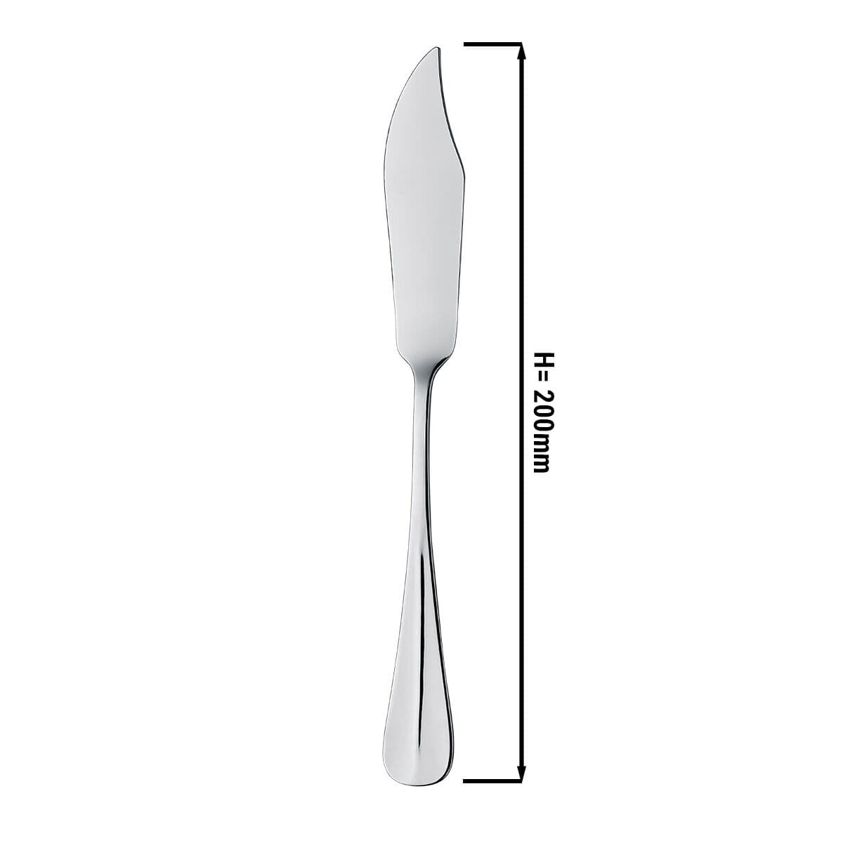 (12 Stück) Fischmesser Milo - 20 cm