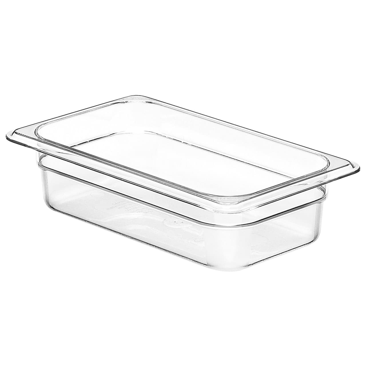 (6 Stück) CAMBRO | CAMWEAR® -  Polycarbonat GN 1/4 Behälter - Clear - Tiefe: 65mm