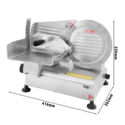 Aufschnittmaschine - 120 Watt - Messer: Ø 220mm