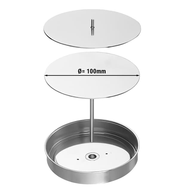 Pattieform für Hamburgermaschine - Ø 10 cm