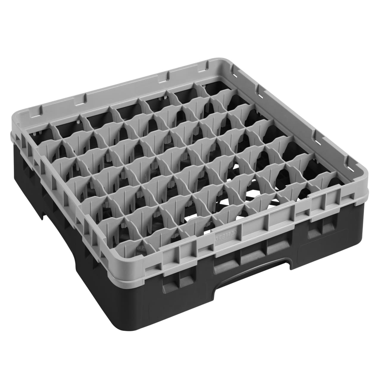 CAMBRO | CAMRACK® - Gläserspülkorb 1/1 - 49 Fächer - mit 1 Extender - 500x500mm - Schwarz