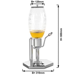 Honigspender - 4,7 Liter - Chrom