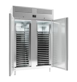 Bäckerei-Tiefkühlschrank Edelstahl Premium PLUS - EN 60x40 - 1240 Liter - mit 2 Türen