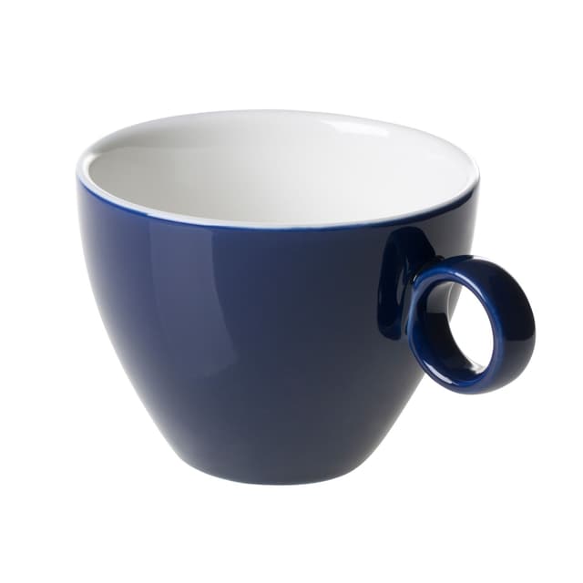 (6 Stück) BART COLOUR CAFE - Cappuccinotasse - 230ml - Blau