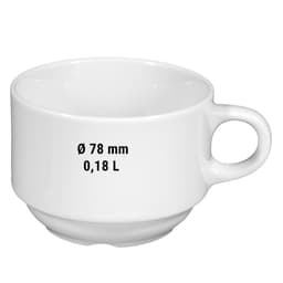 (6 Stück) SELTMANN WEIDEN | Kaffeetasse - 0,18 Liter