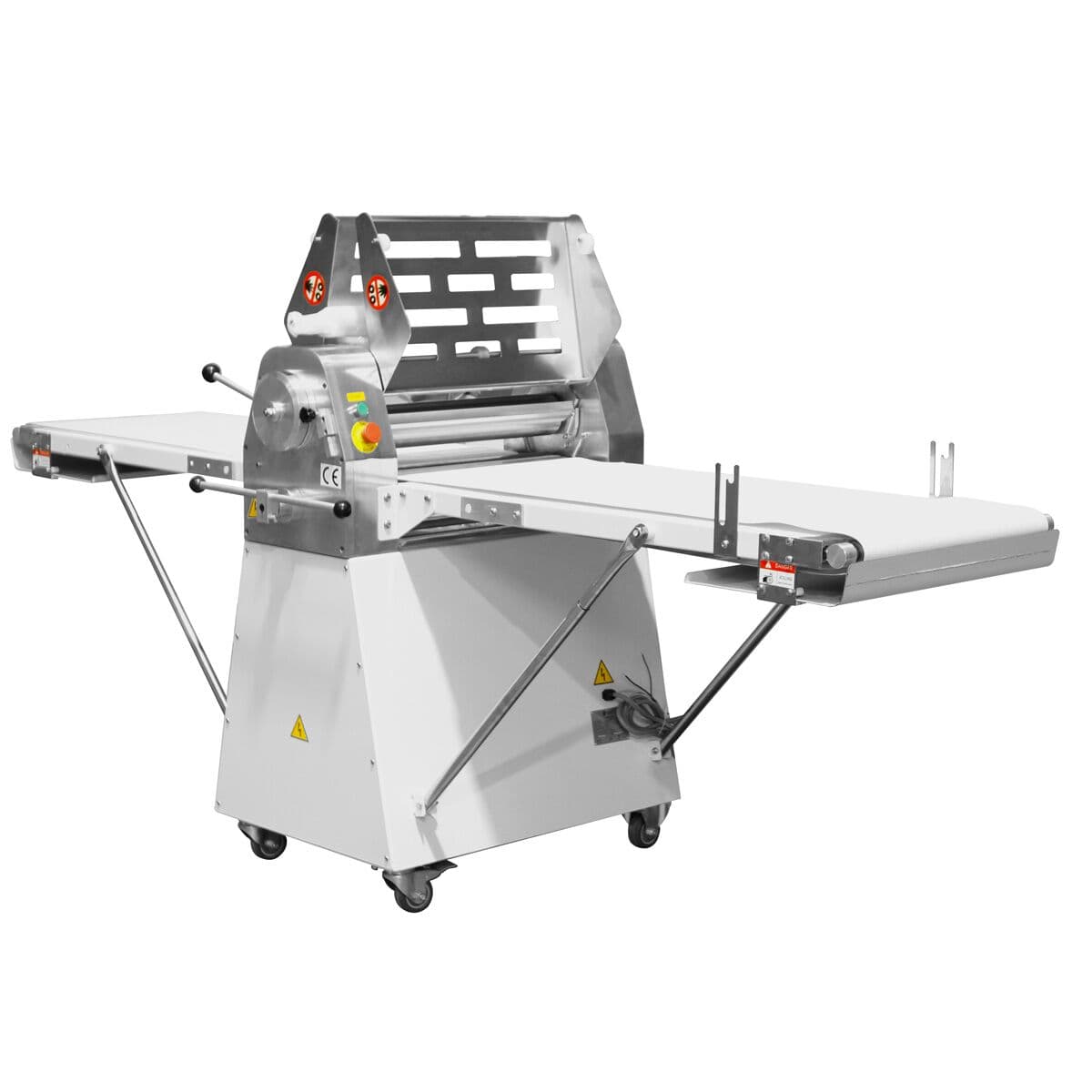 Bäckerei-Teigausrollmaschine - Standgerät - 750 Watt - 2400 mm Förderband