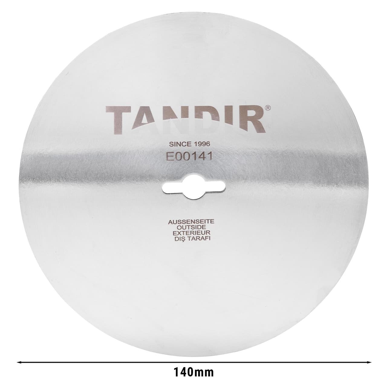 TANDIR® | Schneidemesser - Ø140mm - glatt