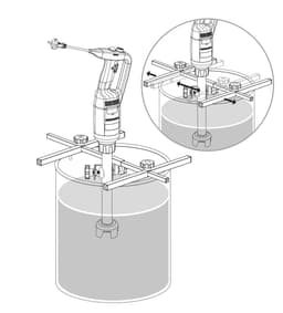 Topfhalterung für Stabmixer