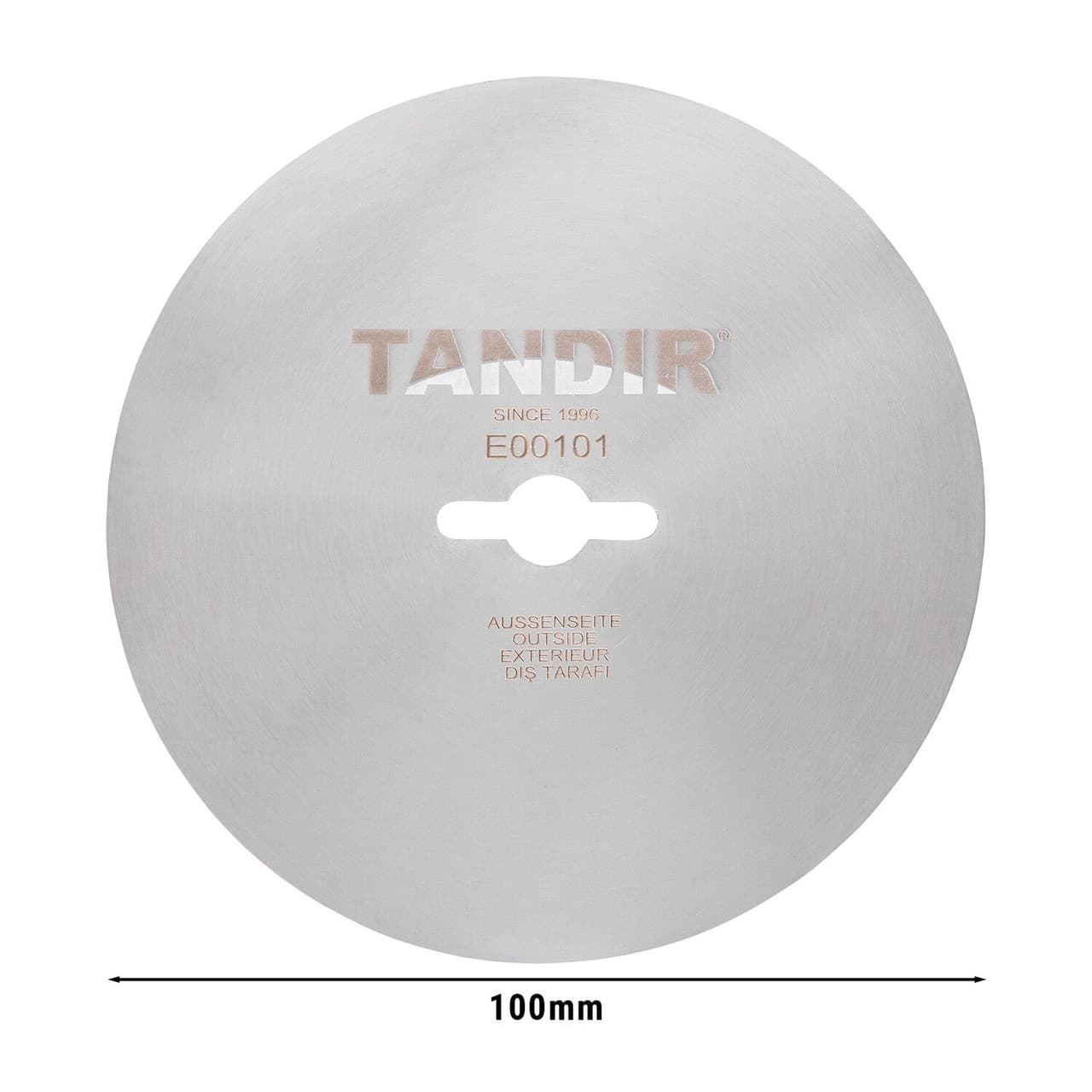 TANDIR® | Schneidemesser - Ø100mm - glatt