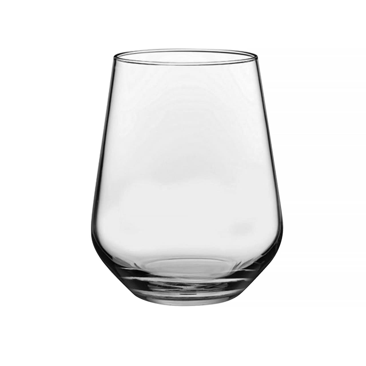 (6 Stück) Allzweck-Trinkglas - ALLEGRA - 425 ml - Transparent