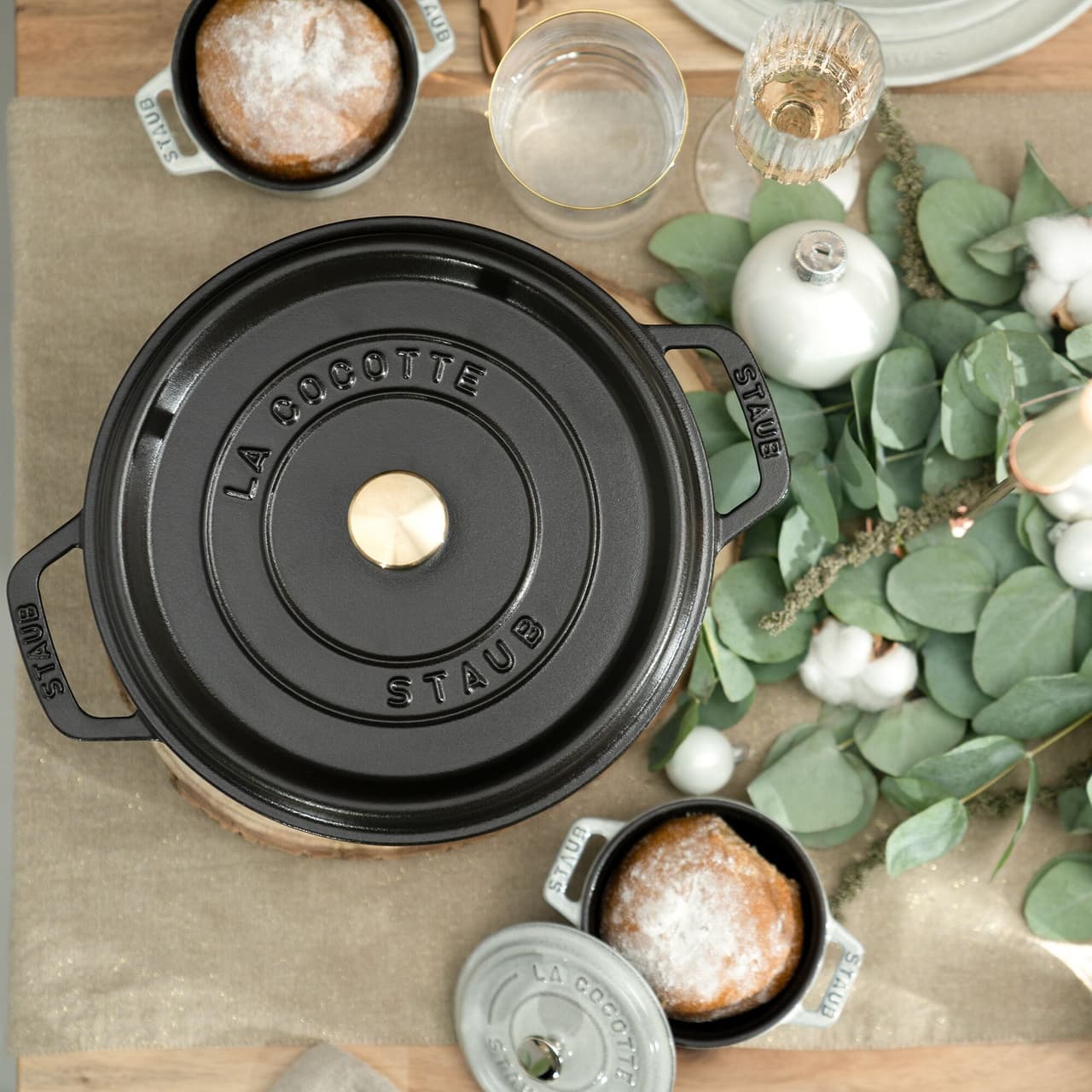 STAUB | LA COCOTTE - Cocotte - Ø 260mm - Gusseisen - Schwarz