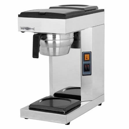 Filterkaffeemaschine - 1,8 Liter - 2,39 kW - mit 2 Wärmeplatten & Thermokinetik - inkl. 2 Glaskannen