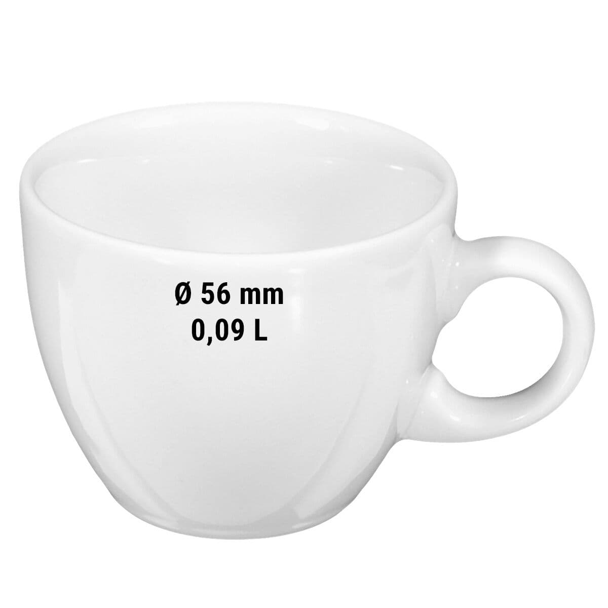 (6 Stück) SELTMANN WEIDEN | Espressotasse - 0,09 Liter