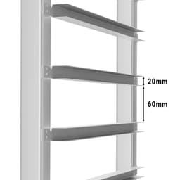 Tablettwagen - 17x GN 1/1