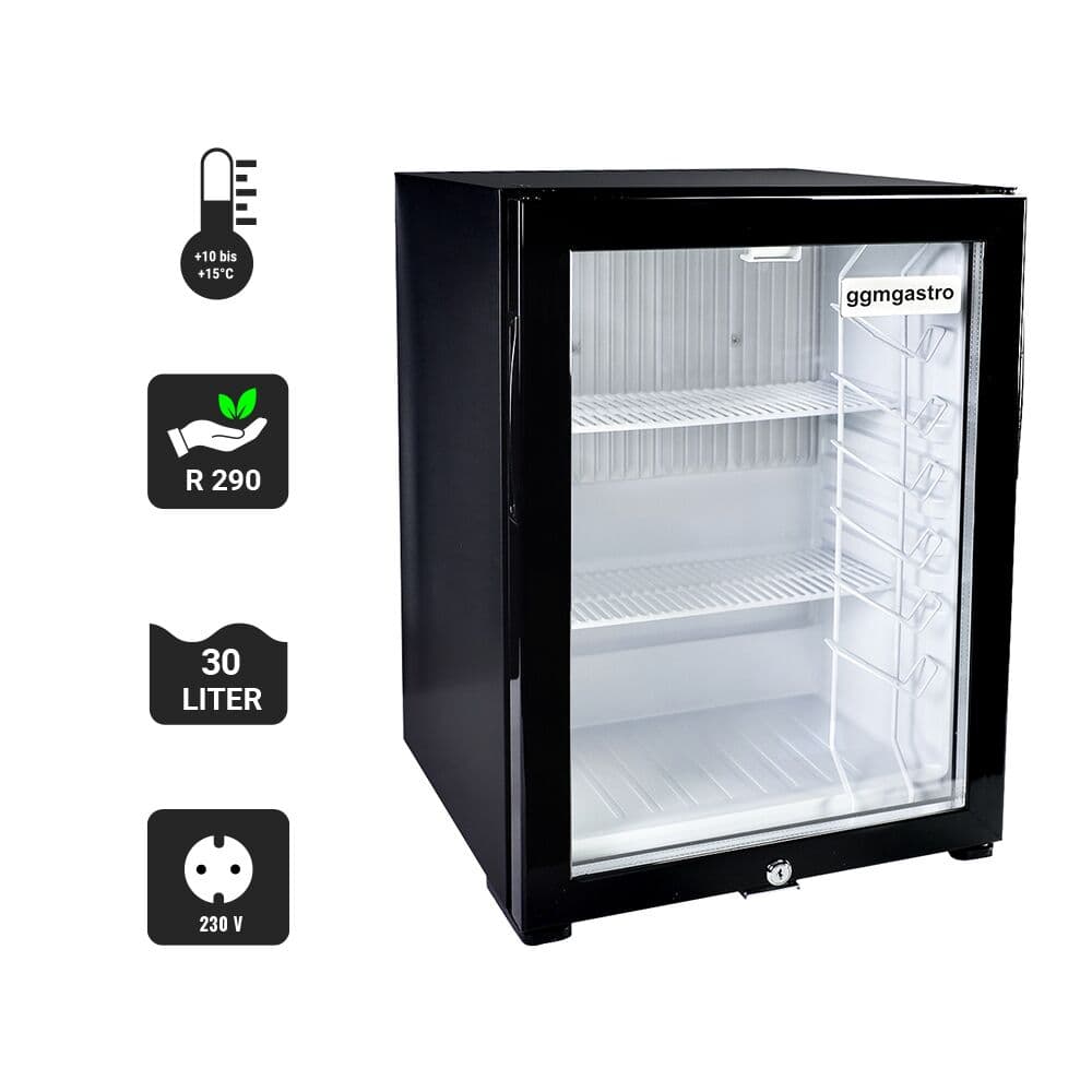 Minibar-Kühlschrank - 400mm - 40 Liter - 1 Glastür