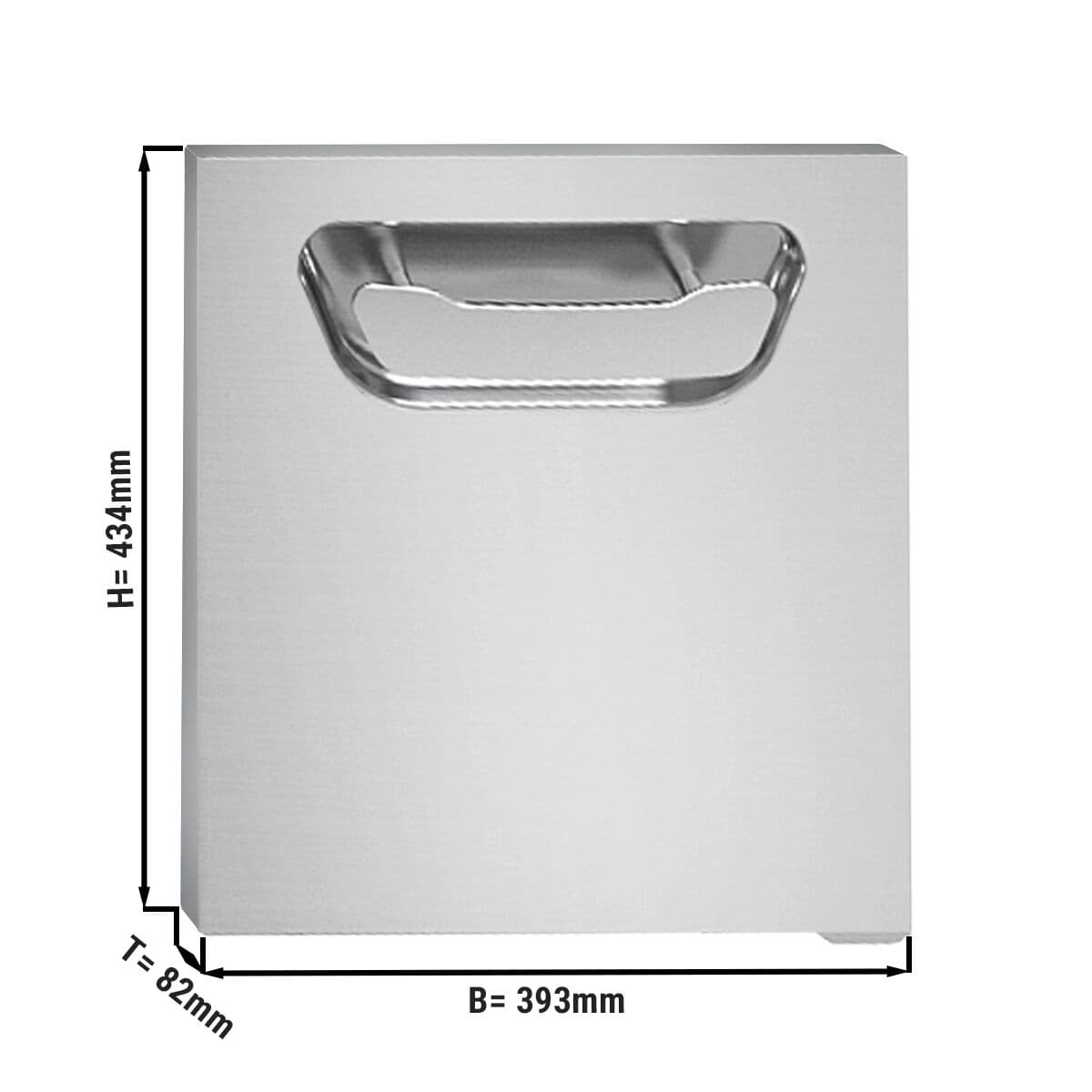 Unterbau Tür - 400mm - Anschlag Rechts