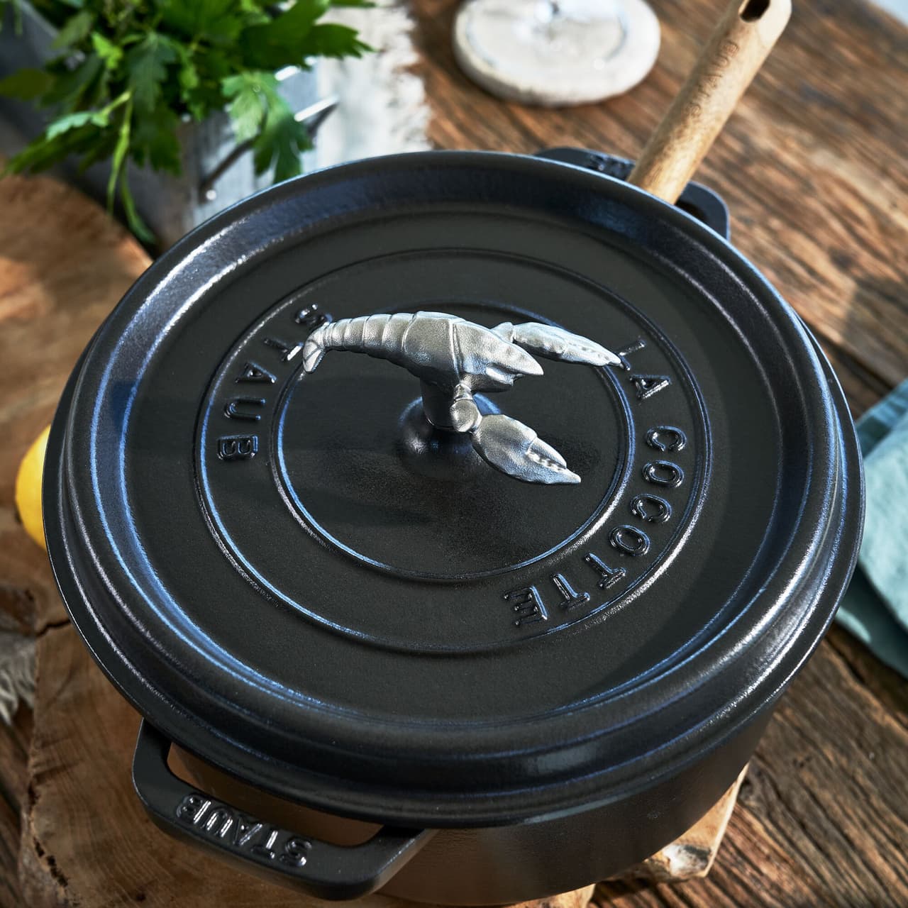 STAUB | LA COCOTTE - Cocotte - Ø 260mm - Gusseisen - Schwarz