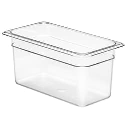 (6 Stück) CAMBRO | CAMWEAR® -  Polycarbonat GN 1/3 Behälter - Clear - Tiefe: 150mm