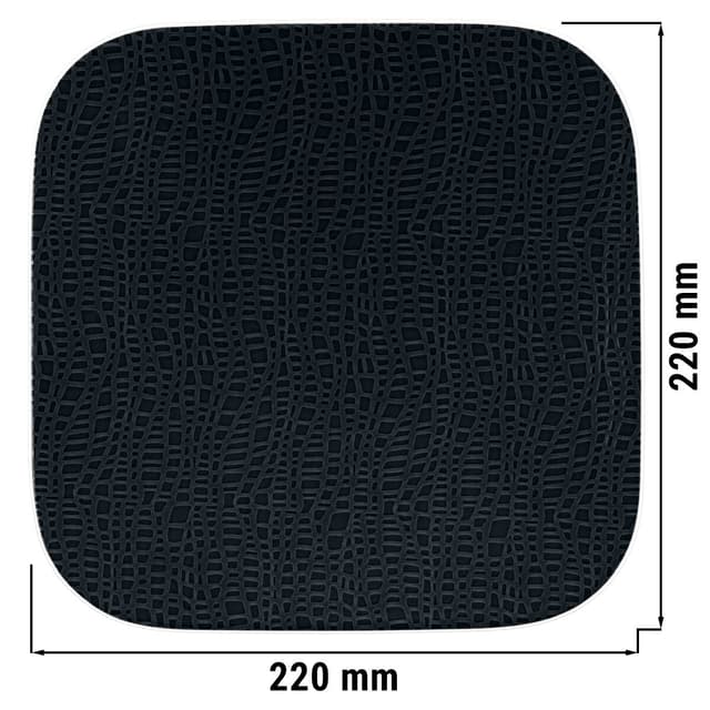 (6 Stück) SELTMANN WEIDEN | Coupteller flach eckig - 220x220mm