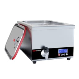 Sous-Vide-Garer - 24 Liter - 700 Watt - mit Ablasshahn & Deckel