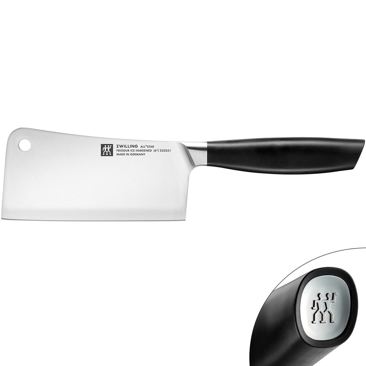 ZWILLING | ALL * STAR - Hackmesser - Klinge: 150mm - Silber