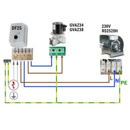 Drehzahlregler mit 5 Stufen - 230Volt - 5 Ampere