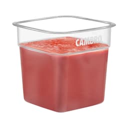 (6 Stück) CAMBRO | CAMSQUARES® -  FreshPro Behälter - 0,9 Liter - Transparent