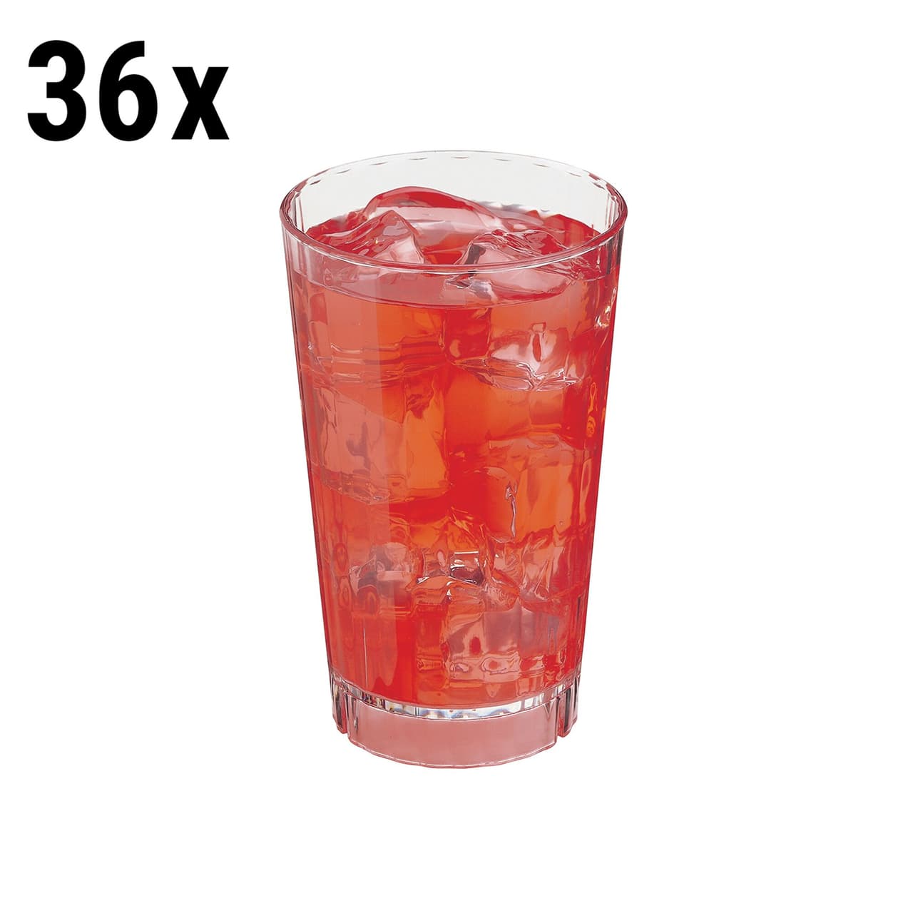 (36 Stück) CAMBRO | HUNTINGTON® - Trinkbecher - 148 ml - Transparent