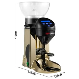 Kaffeemühle - Gold - 1kg - 275 Watt - 77dB